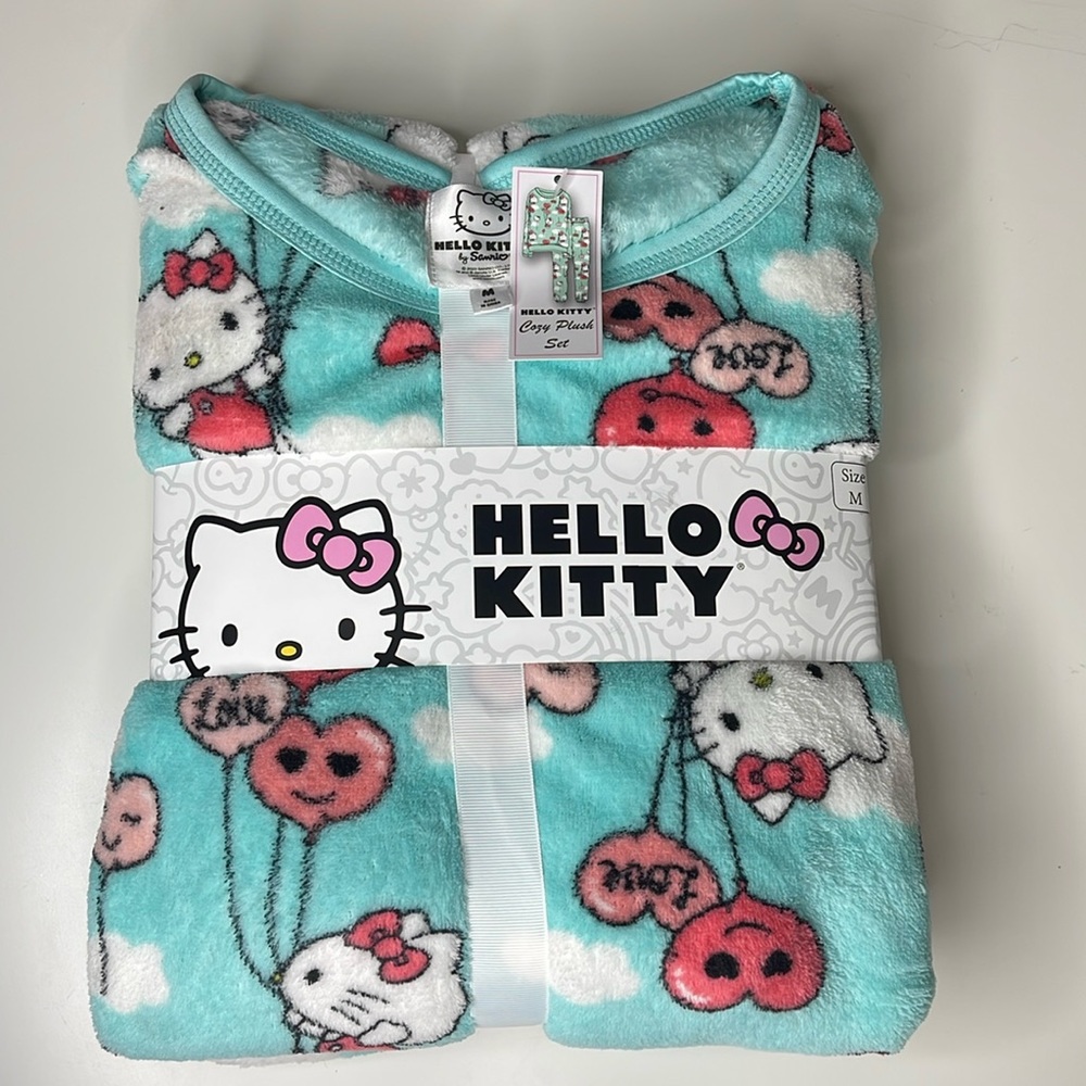 New Hello Kitty pijama cozy plush set